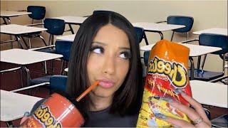 ASMR| POV: You’re sitting next to the Hot Cheeto girl PT. 2 ‍️ (Agressive asmr roleplay)