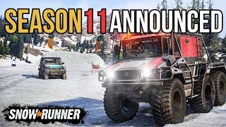 SEASON 11 RELEASE DATE - SnowRunner