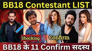 Bigg Biss18 Contestant List Shoaib Ibrahim Nea sharma Dhiraj Dhoppar #biggboss #biggboss18 colour s