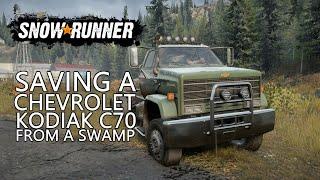 SnowRunner #11 - Saving A Chevrolet Kodiak C70 From A Swamp - Xbox One