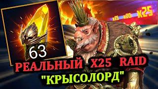 Реальный Х25 в Raid - Большое открытие на Гнишака - RAID: shadow legends