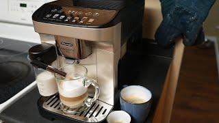 Testing 3 drinks with the De'Longhi Magnifica Evo