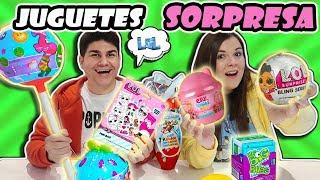 ABRIENDO JUGUETES SORPRESA LOL SURPRISE HUEVO KINDER SORPRESA CLAPIT ABRIENDO REGALOS sorpresa