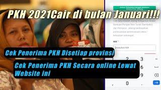 CARA CEK PENERIMA PKH 2021 SECARA ONLINE