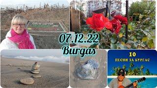 07.12.22 Burgas, Bulgarian. Осторожно! Много моря))). Случайная приятная встреча по дороге домой.