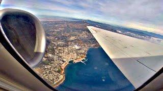 Volotea Boeing 717 - Full Flight Athens-Santorini - Amazing SOUND - GoPro Wing/Engine View