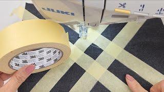 Don't use old sewing ways | These 3 Clever sewing tricks help you sew exactly and 2 times faster