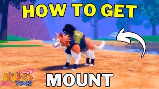 How To Get Mount in Ninja Time | Ninja Time Mount Guide | Roblox