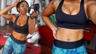 My HOME Workout Routine  + Injuries & Staying Motivated | NaturallyNellzy