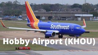 From the Ramp! - Houston Hobby Airport Take offs and Landings