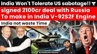 Rejecting Israel offer! India signs $248 million deal with Russia to upgrade T-72 tank engines