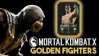 Mortal Kombat X Mobile - Golden Fighters unlocked (Huntah Replay iOS Gameplay)