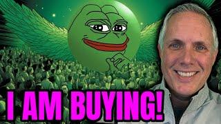 PEPE COIN - I AM BUYING! PEPE CRYPTO IS GOING TO GET EVEN BIGGER!
