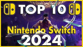 TOP 10 des JEUX NINTENDO SWITCH 2024 