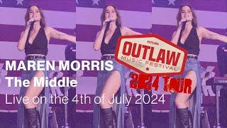 Maren Morris - The Middle - Live on 4th of July 2024 #MarrenMorris #4thofjuly #TheMiddle #live