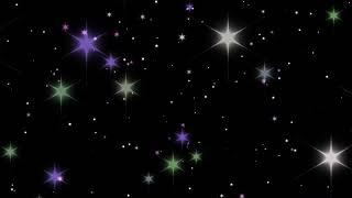 HD STARRY NIGHT Light Sparkles RELAXING SLEEP Screensaver Animation Background EXTENDED VERSION