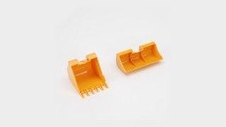 Bruder Toys Spare Part Service: Bucket set for CAT excavator #42456