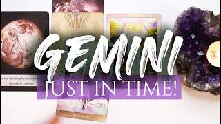 GEMINI TAROT READING | "YOUR LIFE LOOKS UNRECOGNISABLE BY JUNE!" JUST IN TIME