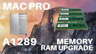 Mac Pro A1289 - Memory RAM Upgrade or Replacement (2009-2012)