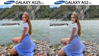 Samsung Galaxy A52S 5G vs Samsung Galaxy A52 5G Camera Test