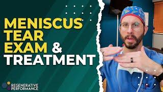 Meniscus Tear Exam & Treatment | DailyDocTalk 123