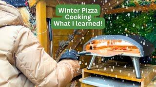 My Freezing Winter Pizza Cooking Challenges | What I learned