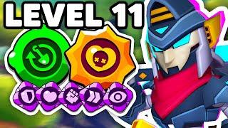 LEVEL 11 MECHA MORTIS IS OVERPOWERED! - (NEW SKIN) - Brawl Stars Season 14 Funny Moments!