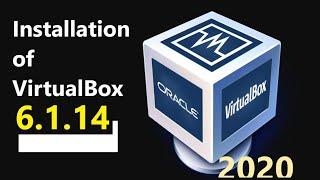 Installation of VirtualBox 6.1.14||Extension pack & VBoxManage on Windows 10