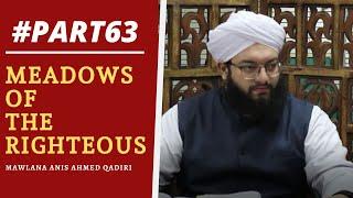 Part 63 of Imam Al Nawawi's Riyad As-Saliheen | Mujahada | Hadith 106 - 111 | Mawlana Anis Ahmed