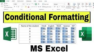 MS Excel Conditional Formatting in Hindi | Anjali Bhardwaj|