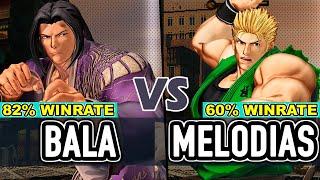 KOF XV ▰ BALA (Gato/Ángel/Iori) vs MELODIAS (Ryo/Clark/Ralf)