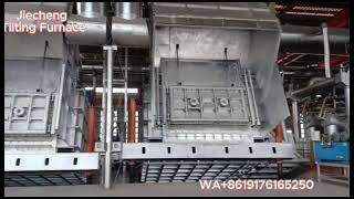 Project Show: 6 sets fixed aluminum melting furnaces and 2 sets tilting #aluminum melting furnace