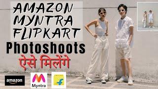 Amazon Myntra Photoshoot : THE RIGHT WAY OF MODELING In INDIA