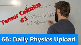 Tensor Calculus For Physics Majors #1| Preliminary Vector Stuff part 1