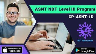 ASNT NDT Level III Program