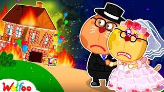 Oh No! Wedding Party is Burning - Wolfoo Learns Safety Tips for Kids | Wolfoo Channel New Episodes