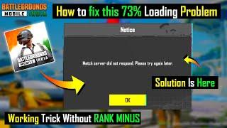 HOW TO FIX 73% LOADING PROBLEM IN BGMI | BGMI 73% LOADING PROBLEM SOLUTION | BGMI OFFICIAL NOTICE