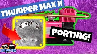 Thumper Max II 12 Volt Air Compressor Mod: Boosting Performance with Porting?