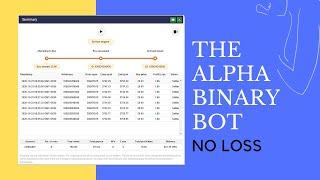 Volatility 100 Index DIGIT OVER/UNDER Alpha Binary Bot || No Loss Free Download || Binary.com Bot
