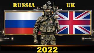 Россия VS Англия vs | РФ vs Великобритания  Армия 2022 Сравнение военной мощи