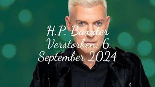 H.P. Baxxter  Verstorben: 6. September 2024. Frontmann der Gruppe Scooter