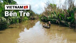 Foreigner Traveling Bến Tre in Mekong Countryside of Vietnam