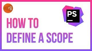 3min Quick Tip - How to use Scope in PhpStorm Tutorial