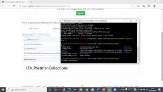 How to put Postman Collection into git