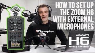 How to set up your ZOOM H6 for Podcasts and Video Production - Phantom Power Explained!