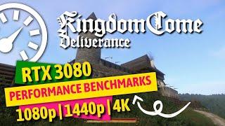 Kingdom Come: Deliverance RTX 3080 Benchmarks 1080 / 1440 / 4K High [ASUS ROG STRIX RTX 3080]