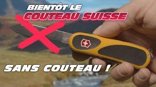 Le couteau suisse VICTORINOX SANS COUTEAU, c'est pour bientôt !