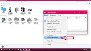How to Fix Printer Offline Issues In Windows PC (Windows 10/8.1/7)
