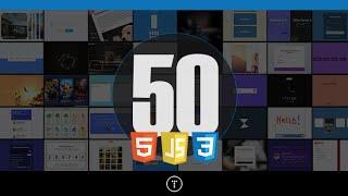 50 Projects - HTML, CSS, JavaScript