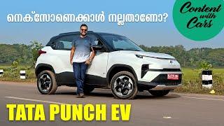 Tata Punch EV | Electric | Malayalam Review | Content with Cars